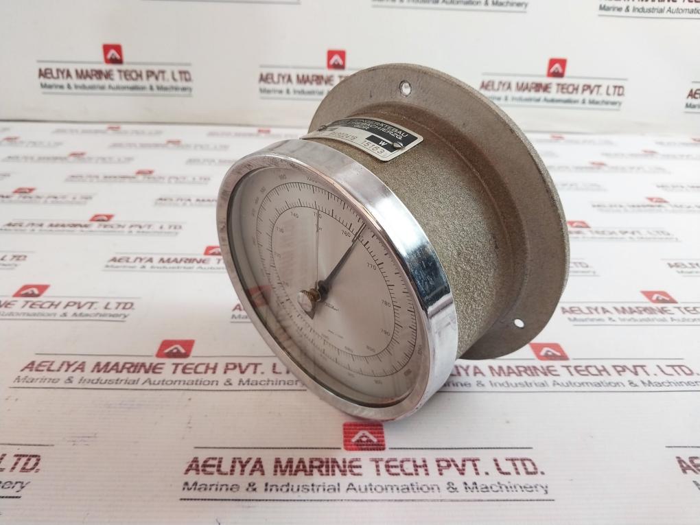 Veb Feinger’a’tebau 103 Drebach Erzg Gdr Ships Marine Weather Barometer - Image 3