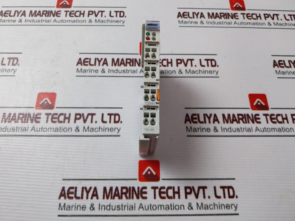 Wago 750-555 Analog Output Module 24v Dc