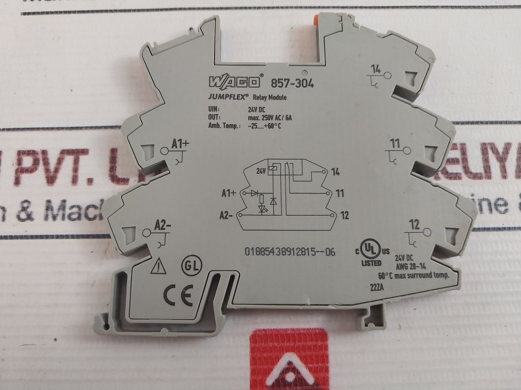 Wago 857-304 Relay Module 24vdc - Image 6
