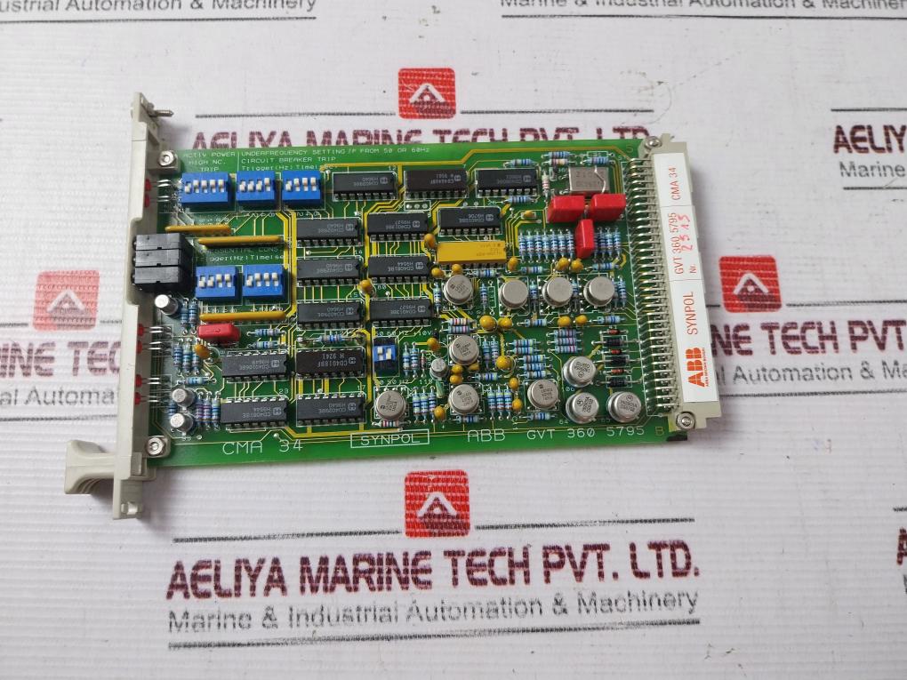 Abb Cma 34 Gvt 360 5795 Power Measuring Board - Image 3
