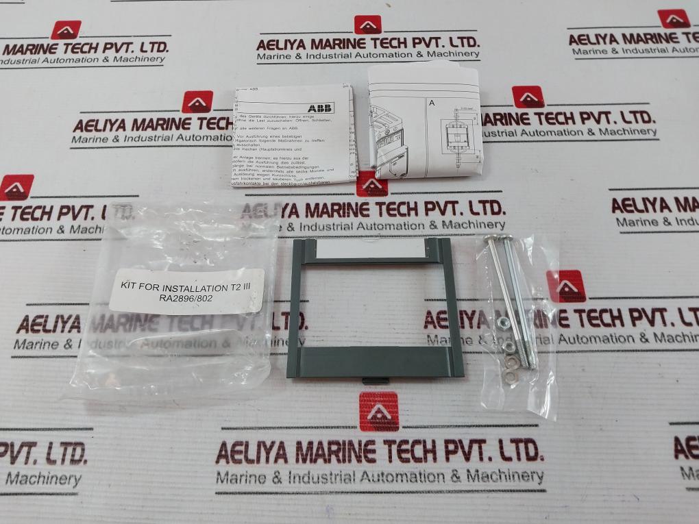 Abb Ra2896802 T2 Iii Installation Kit Mounting
