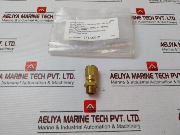 Airtek Aker P.t. 10 Bar Safety Valve