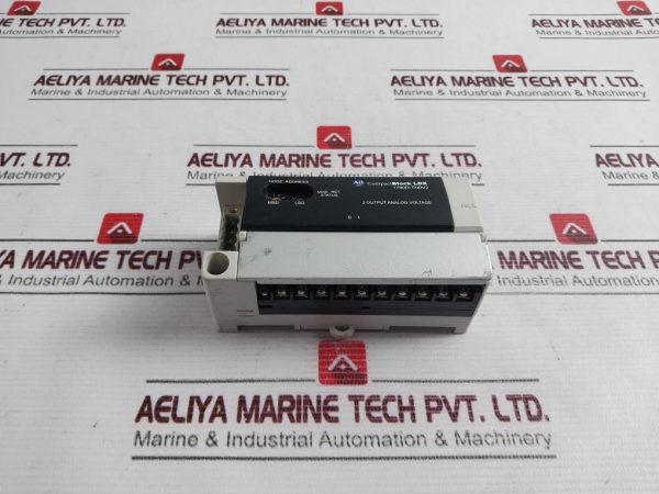 Allen-bradley Rockwell Automation 1790d-tn0v2 Compact Block Ldx 2 Output Analog Voltage