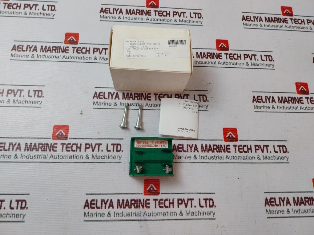 Allen-bradley Rockwell Automation 800t-xd1p Contact Block