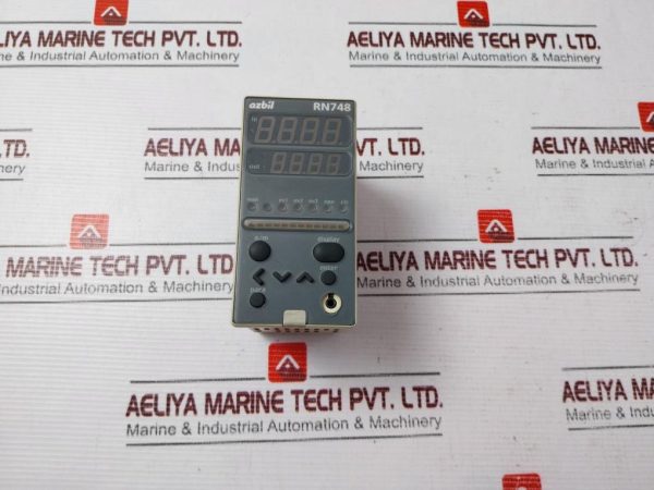 Azbil Rn748a0000 Temperature Controller 100-240v Ac 50/60hz