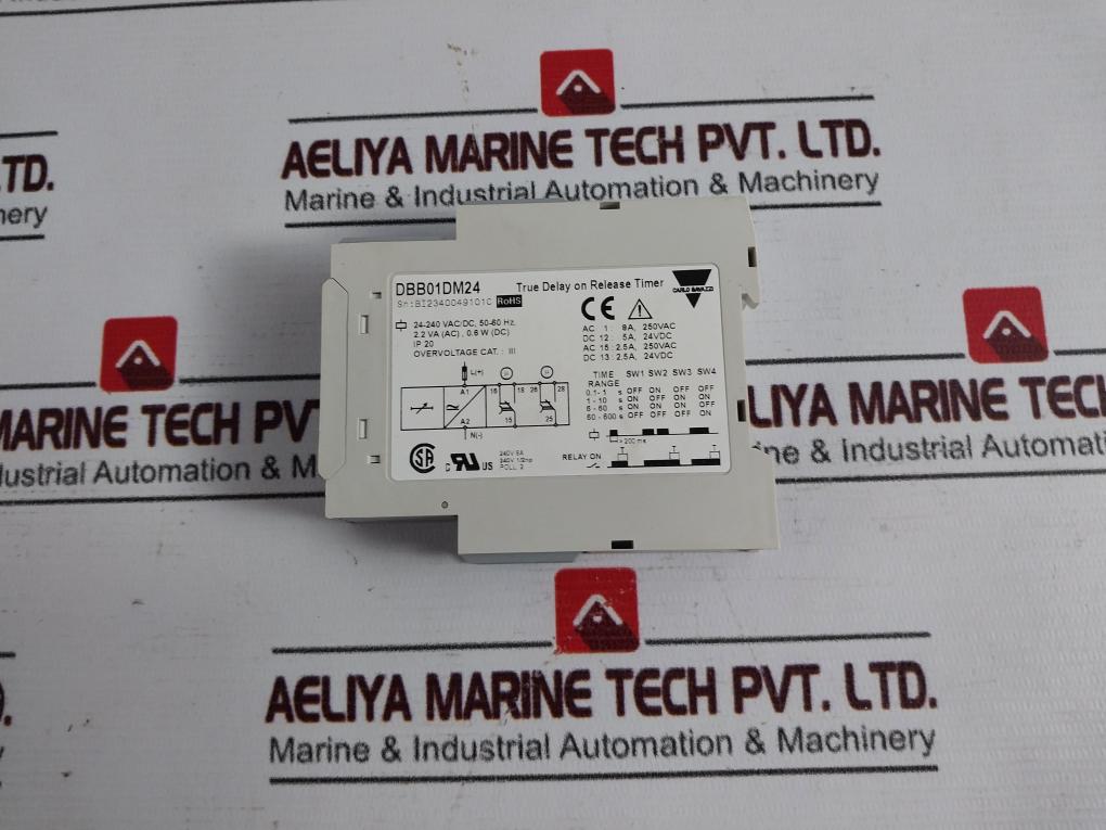 Carlo Gavazzi Dbb01dm24 Time Delay Relay Ip20 Aeliya Marine
