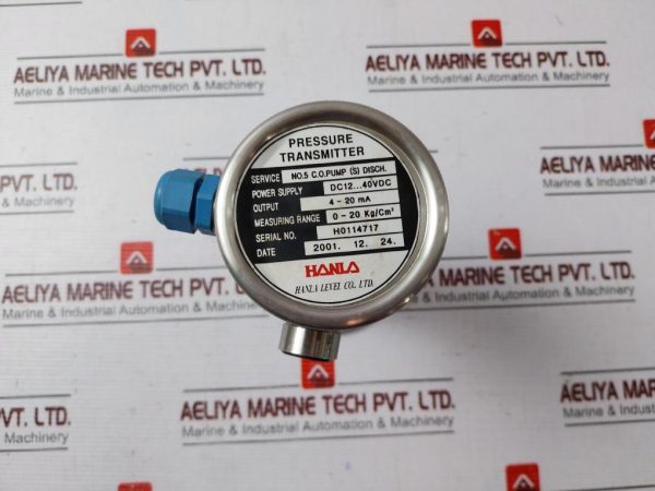 Klay Instruments 8000-h-s-s-ex Pressure Transmitter