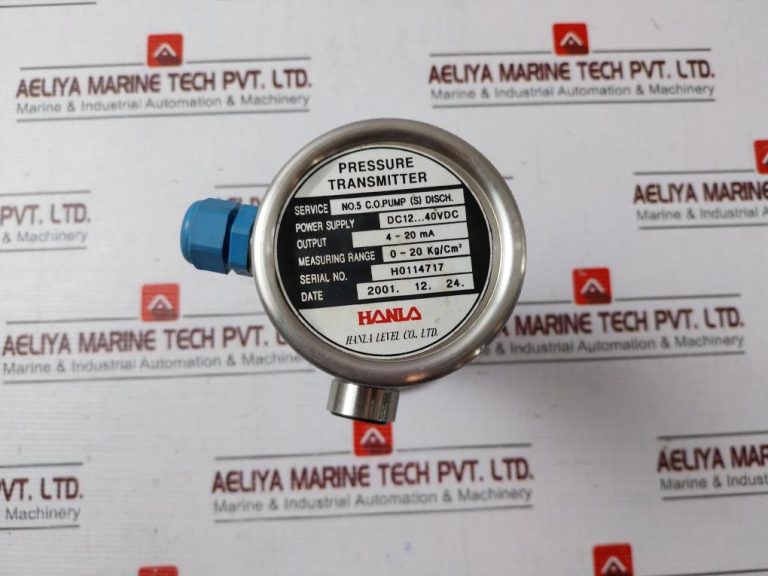 Klay Instruments 8000hssex Pressure Transmitter Aeliya Marine