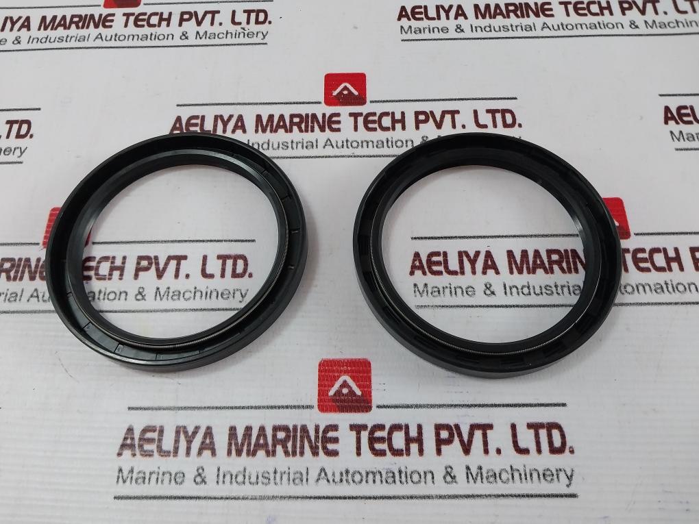 Aker Tc 80 100 10 Rubber Double Lip Seal Ring - Image 3