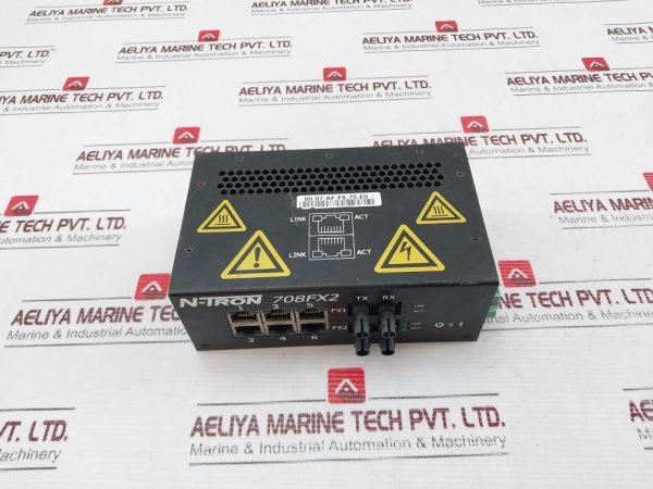 N-tron 708fx2-st Industrial Ethernet Switch Rev A-3