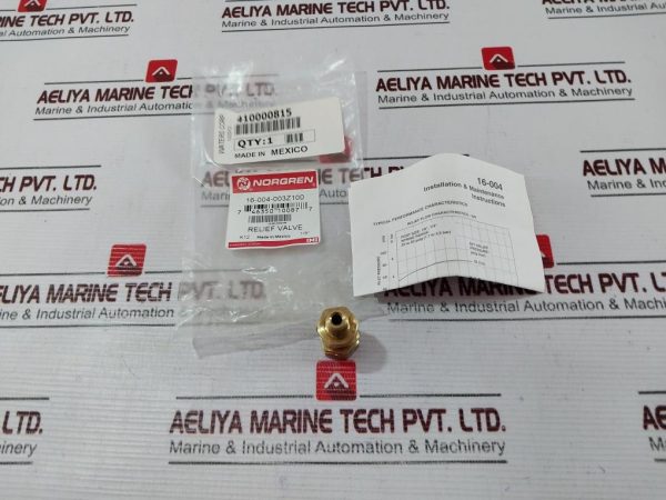 Norgren 16-004-003 Pressure Relief Valve K12