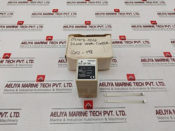 Omron 61f-gp-n8 Floatless Level Switch 110vac