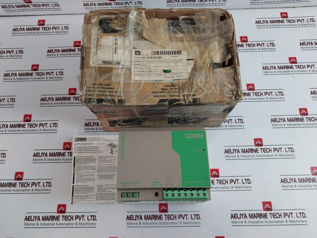 Phoenix Contact Nov Quint-ps-100-240ac24dc20 Power Supply Unit
