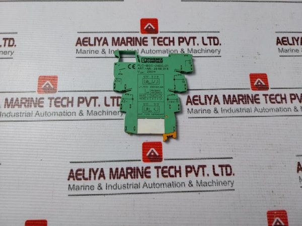 Phoenix Contact Plc-bsc-24dc/21 Relay Socket 24v