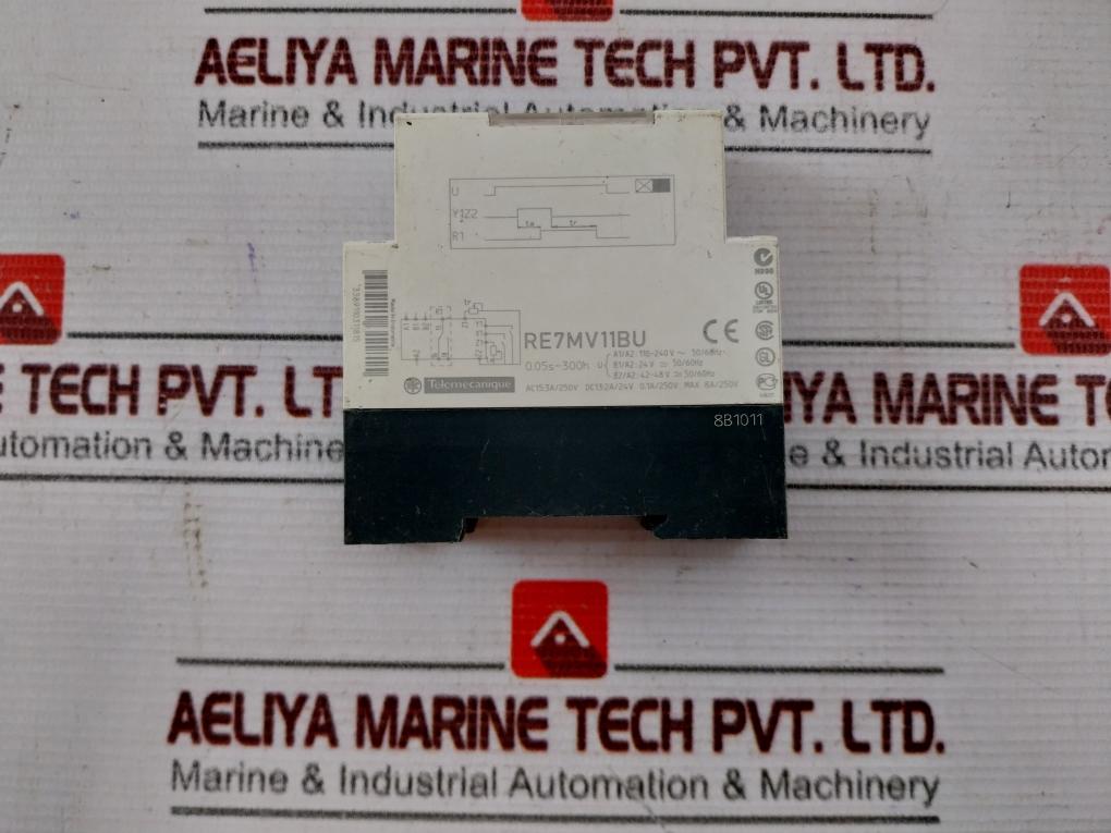 Schneider Telemecanique Re7mv11bu Time Relay 0.05s-300h - Image 4
