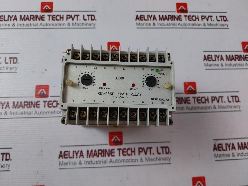 Selco T2000-02 Reverse Power Relay 380v
