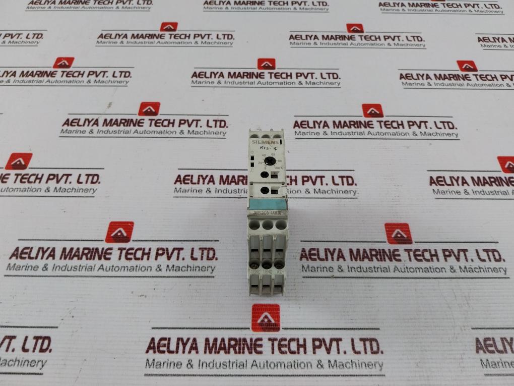 Siemens 3rp1505-1aw30 Electronic Timer 0.05 Sec-100 Hrs