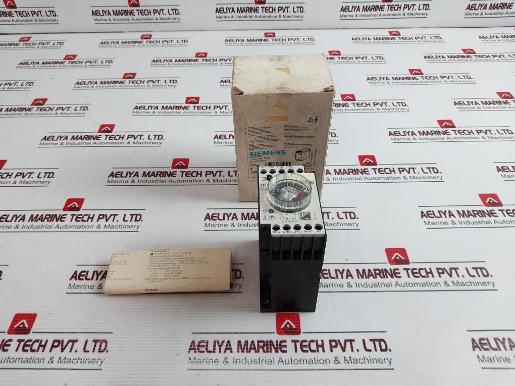 Siemens 7pr41 40-6pm10 Time Relay 0,15s..60h