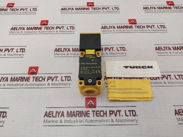 Turck Bi15-cp40-ad4x Inductive Sensor