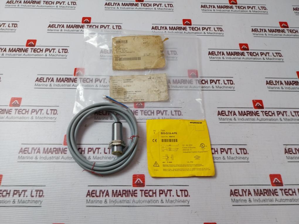 Turck Bi5-g18-ap6 Proximity Switch 24v Dc
