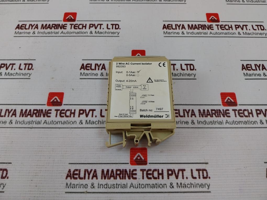 Weidmuller 992093 2 Wire Ac Current Isolator - Image 4