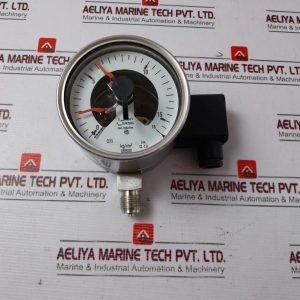 Wika 232.50.100 Pressure Gauge With Alarm Contacts