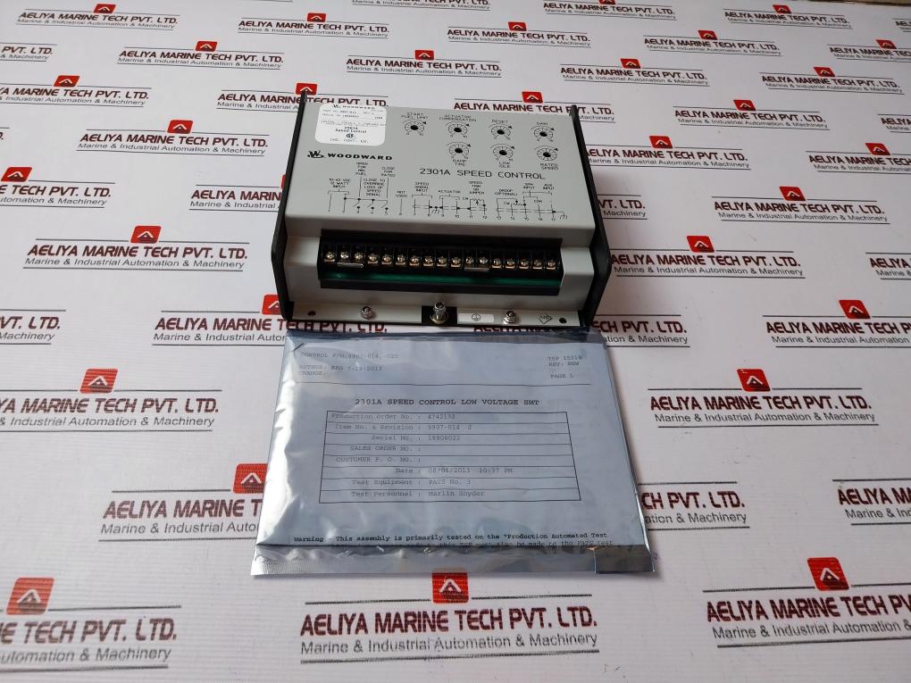 Woodward 9907-014 2301a Speed Control Module