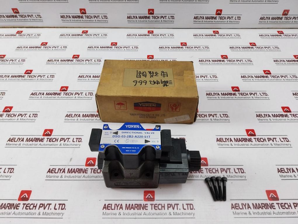 Yuken Dsg-03-2b2-a220-51t Directional Valve