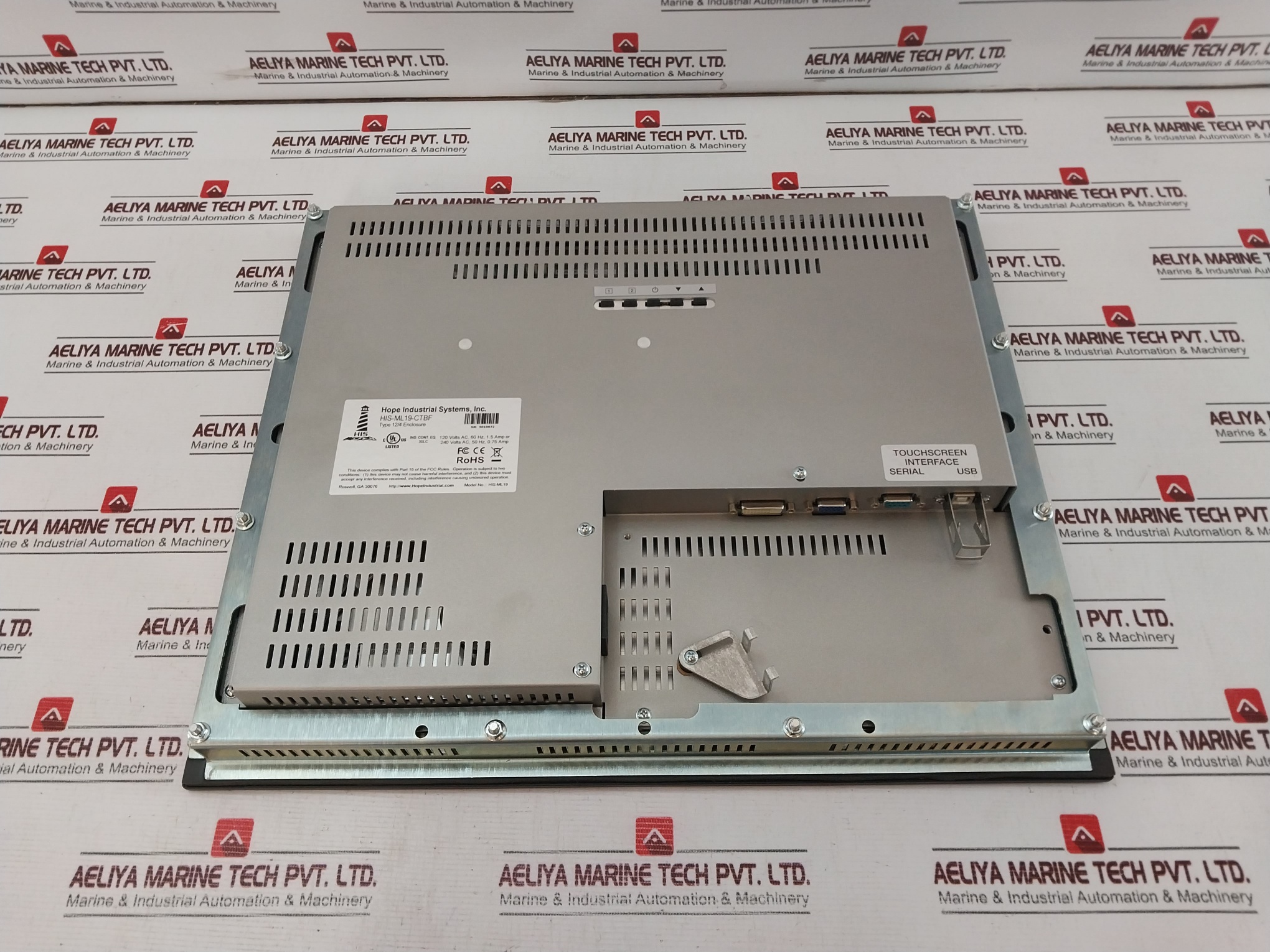 Hope His-ml19-ctbf 19” Panel Mount Industrial Monitor Display Set - Image 4