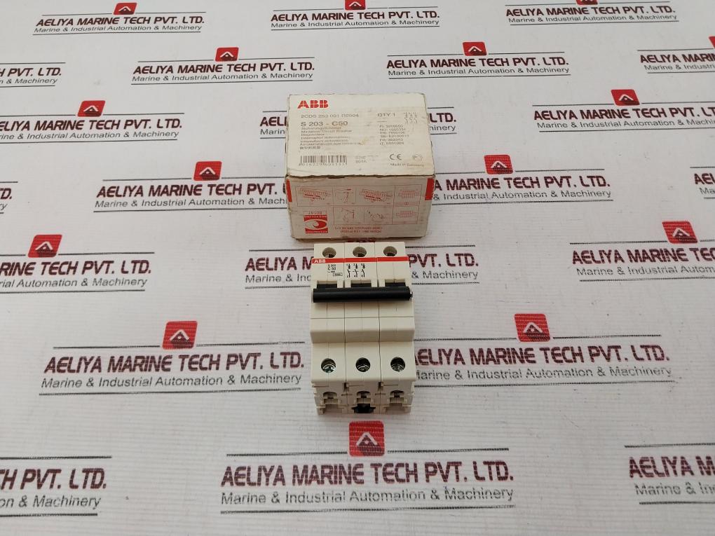 Abb S203 - C50 Miniature Circuit Breaker 440vac - Aeliya Marine