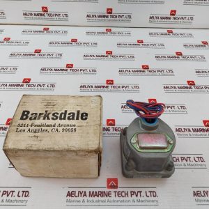 Barksdale D1h-h18ss Pressure Or Vacuum Actuated Switch