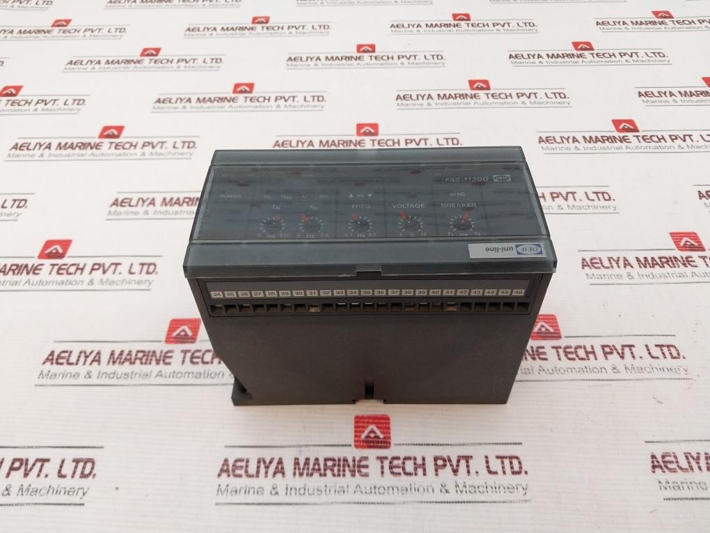 Deif Fas-113dg Controller Synchroniser 450vac