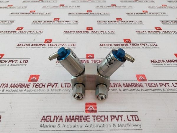 Ham-let Hmb21-4vklclc-gf4 Normally Closed Valve