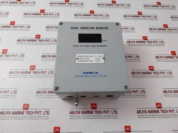 Komeco Kum Oh Mach Avm-km30-01 Axial Vibration Monitor