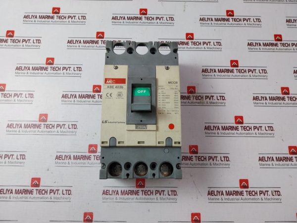 Ls Abe 403b 3pole Molded Case Circuit Breaker