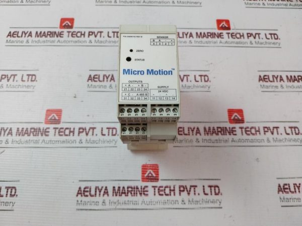 Micro Motion 2500d3abbbezzz Flow Transmitter 24 Vdc