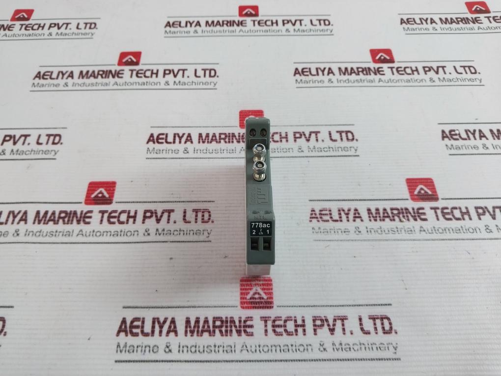 Mtl Instruments Mtl 778ac Shunt-diode Safety Barrier - Aeliya Marine