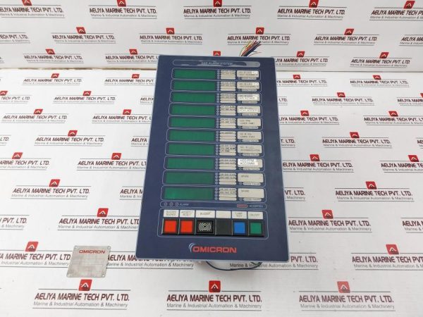 Omicron Je109020 Gas Alarm System Rev A