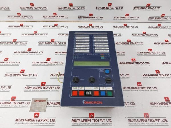 Omicron Ogs 3.1 Display Gas Sampling System Rev H