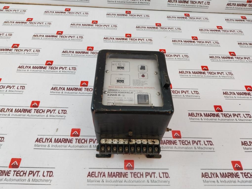 Omron K2wr-r-s5 Reverse Power Relay