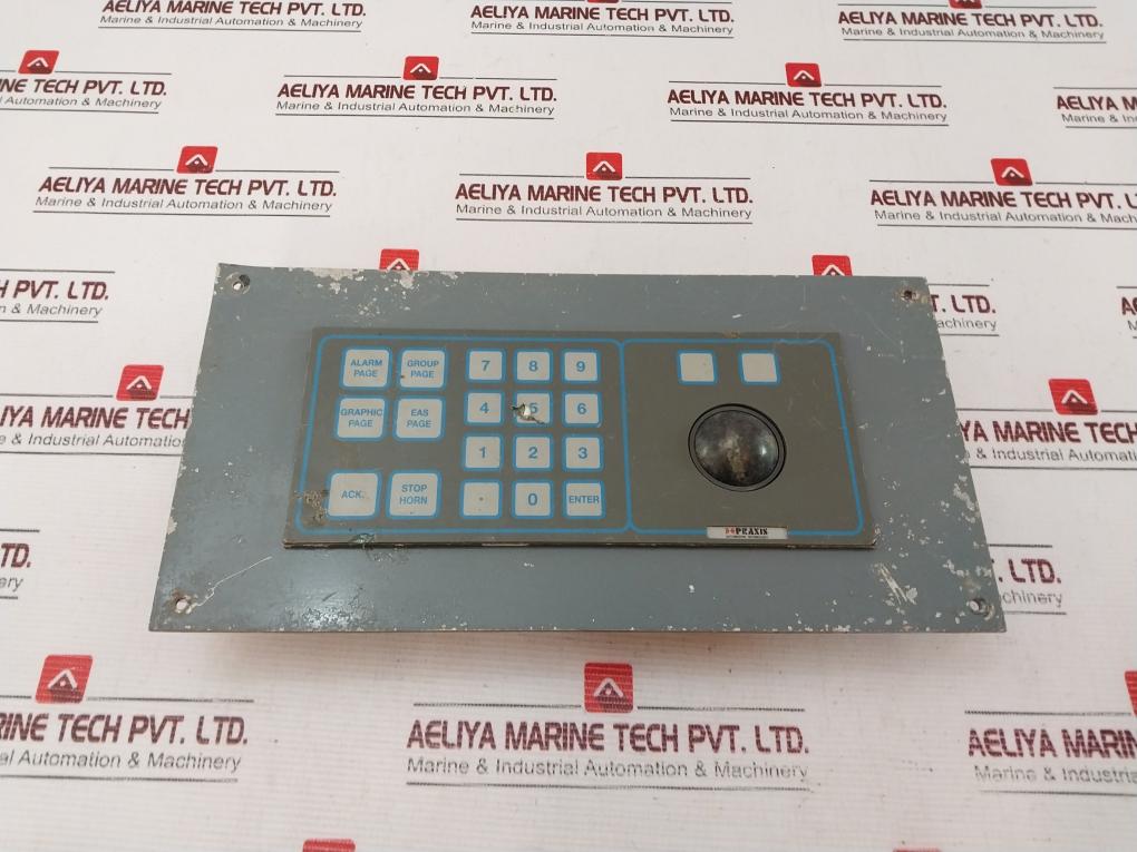 Praxis Automation Trackball Touchpad Operator Control Panel - Aeliya Marine