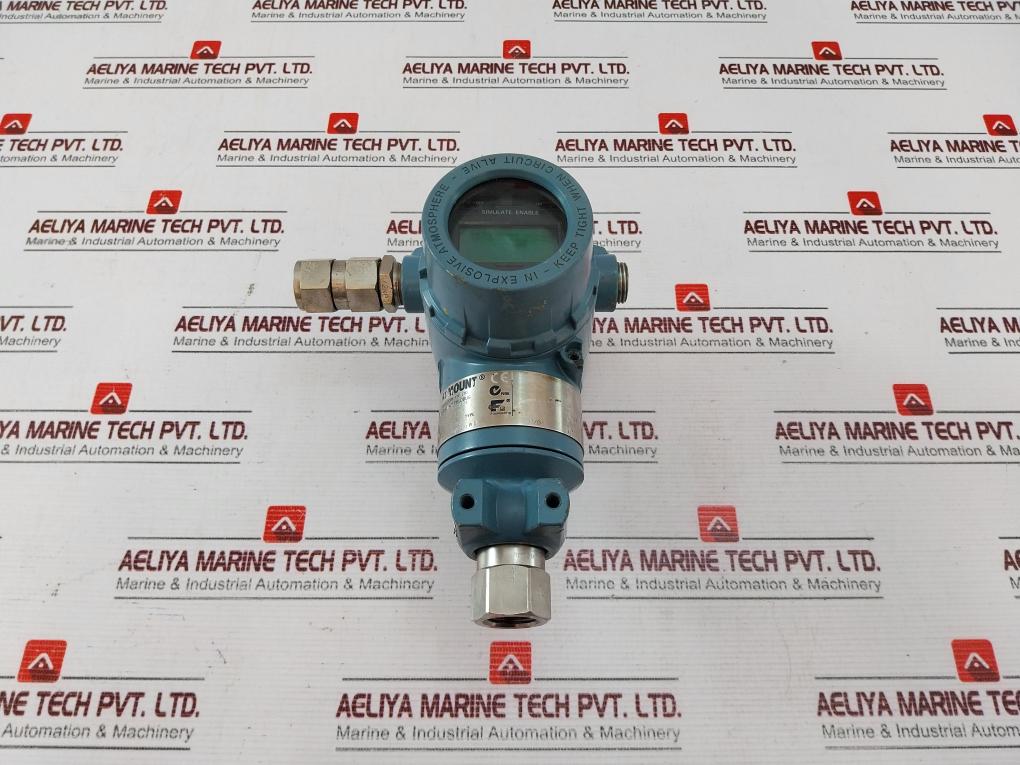 Rosemount 3051 Ta1f2b21ab4k5q4ao1 M5 Pressure Transmitter Rev B