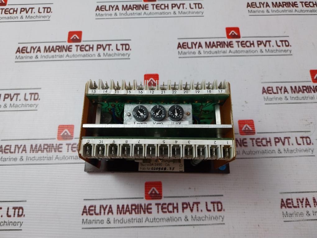 Siemens 6ga 2490-0a Voltage Regulator - Aeliya Marine