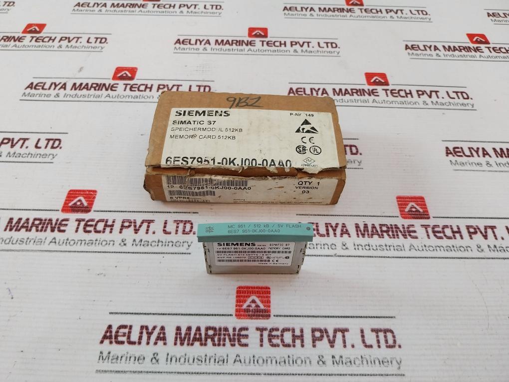 Siemens National Oilwell 6es7 951-0kj00-0aa0 Memory Card