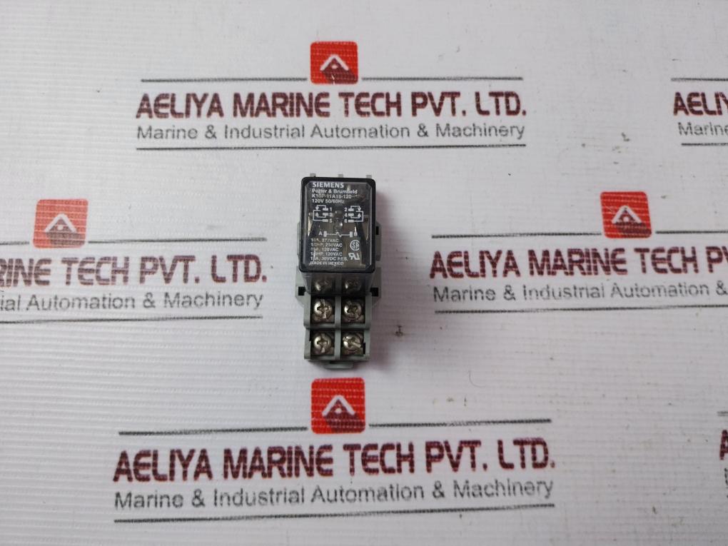 Siemens Potter & Brumfield K10p-11a15-120 Relay W Base