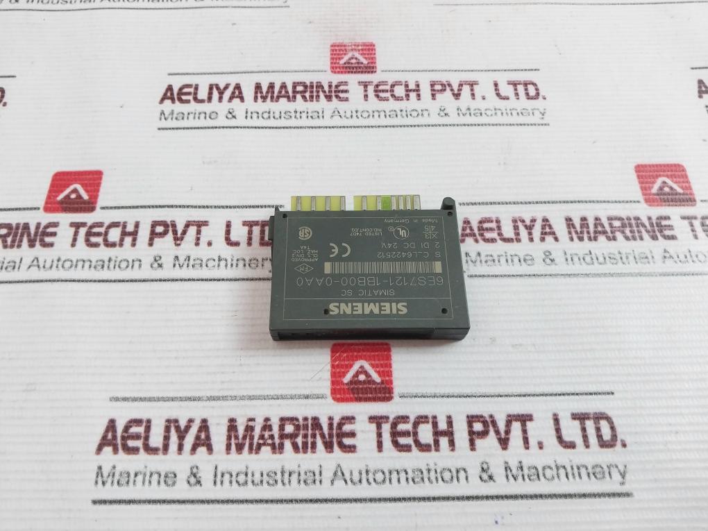 Siemens Simatic Sc 6es7121-1bb00-0aa0 Module 24v