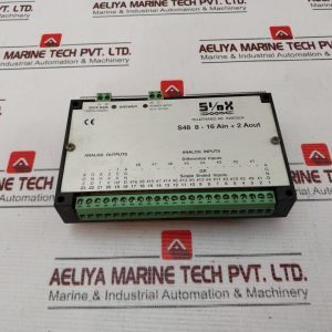 Siox S48 8 –16 Ain + 2 Aout Analog Input Output Module