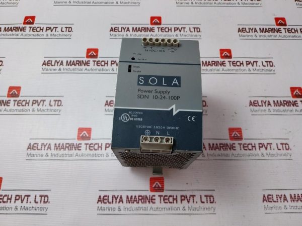 Sola Sdn 10-24-100p Power Supply 24vdc10a