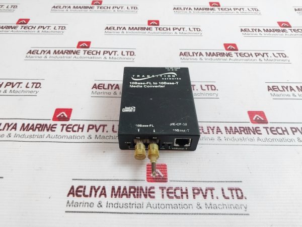 Transition Networks Je-cf-02 Media Converter 12vdc