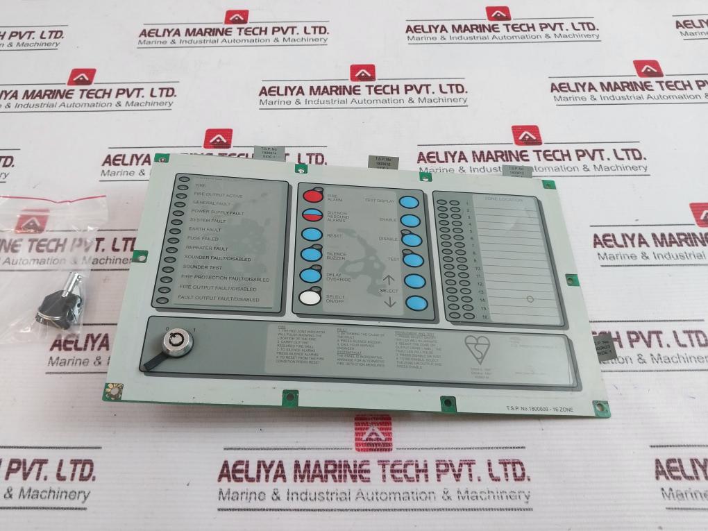 Tyco C1628 Fire Panel Display Board